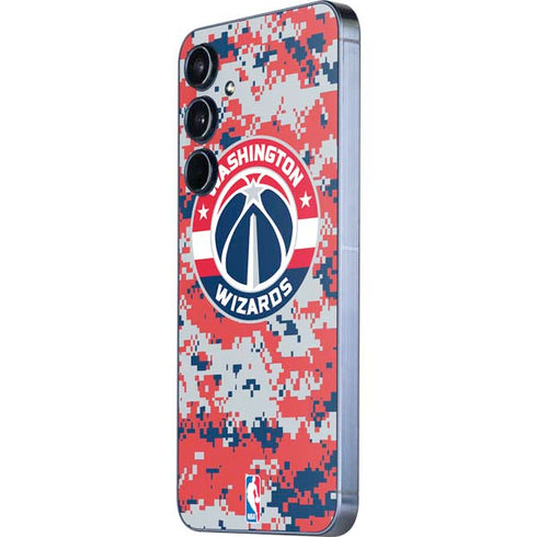 NBA Washington Wizards Camo Digi Galaxy A55 5G Skin